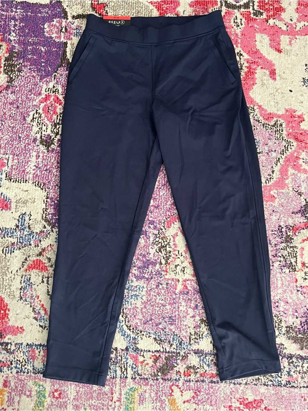 REflex Navy High-Rise Active Leggings